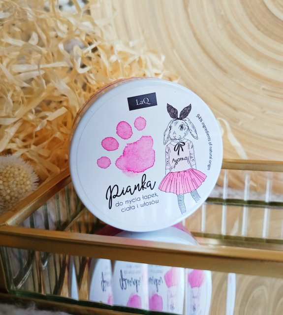 LaQ Pianka do mycia łapek, Guma balonowa 