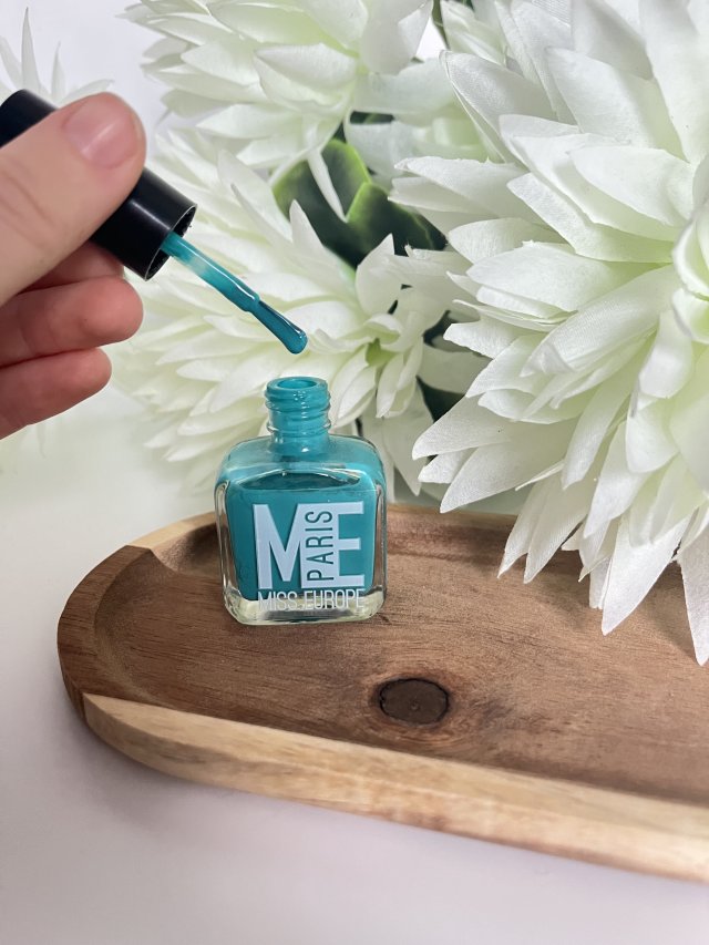 Europ Cosmetics Miss Europe Paris, Lakier do paznokci, nr 79 Ice Cream Menthe