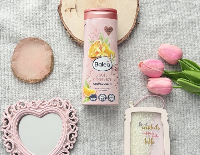 Balea Żel pod prysznic, Soft Elegance, Pomarańcza i Wanilia