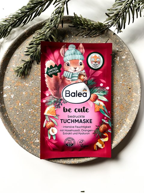 Balea Maseczka do twarzy w płacie, Be Cute