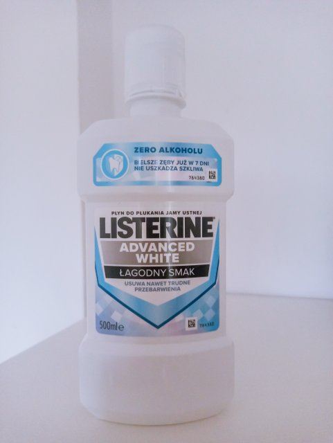Listerine Płyn do płukania jamy ustnej, Advanced White
