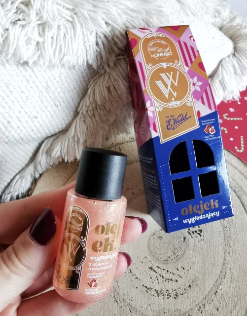 OnlyBio Hair in Balance, E. Wedel, Olejek do włosów, Wygładzający, Z efektem rozświetlenia, Mleczna Truskawkowa