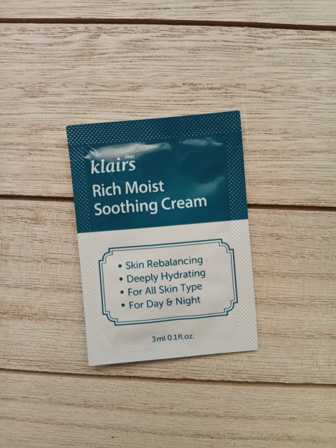 Klairs Rich Moist Soothing Cream, Krem do twarzy