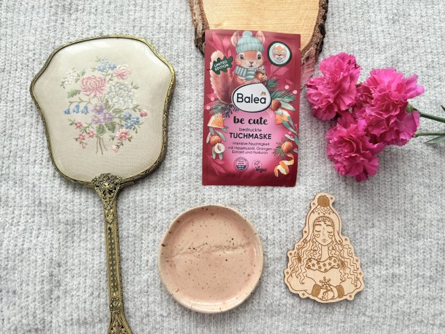 Balea Maseczka do twarzy w płacie, Be Cute