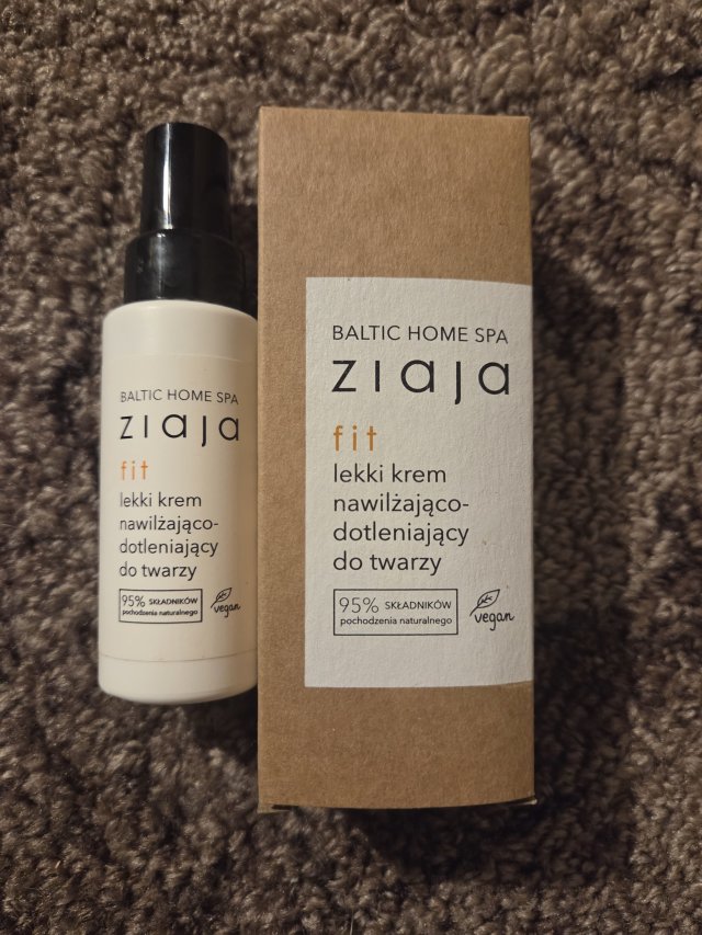 Ziaja Baltic Home SPA, Fit, Krem do twarzy, Lekki, Nawilżająco-dotleniający
