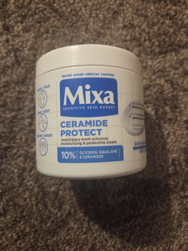 Mixa Balsam do ciała, Ceramide Protect, Skóra sucha