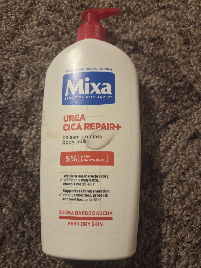 Mixa Urea Cica Repair+, Balsam do ciała, Skóra bardzo sucha