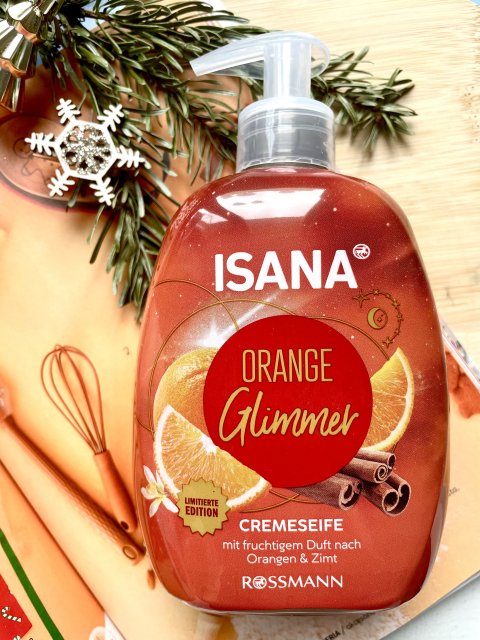 Isana Mydło do rąk w płynie, Orange Glimmer