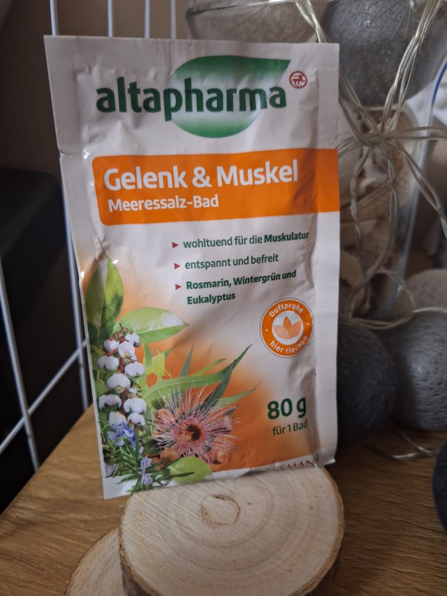 Altapharma Gelenk & Muskel Meeressalz -Bad 