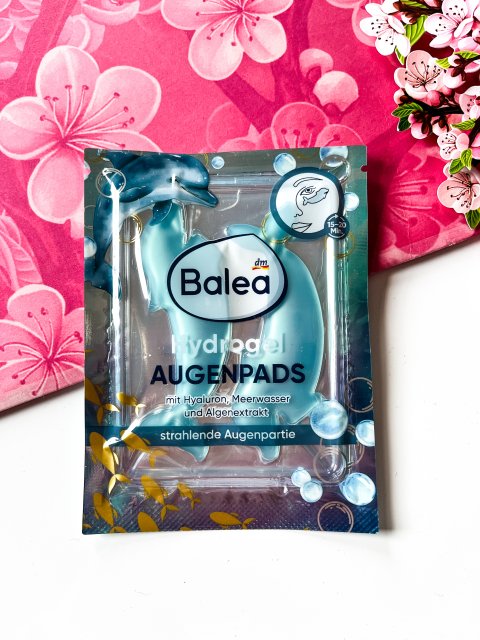 Balea Płatki pod oczy, Hydrożelowe, Z kwasem hialuronowym, wodą morską i ekstraktem z alg