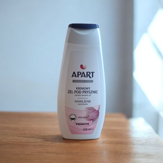 Apart Żel pod prysznic, Kremowy, Magnolia, Nawilżenie