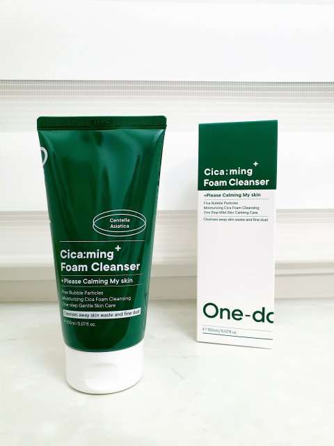 One-Day's You Cica:ming Foam Cleanser kojąca pianka do mycia twarzy