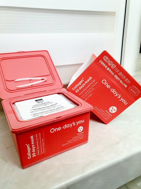 One-Day's You Collagen 30 Days Mask Kolagenowe maski w płachcie