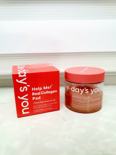 One-Day's You Help Me! Real Collagen Pad nawilżające płatki kolagenowe