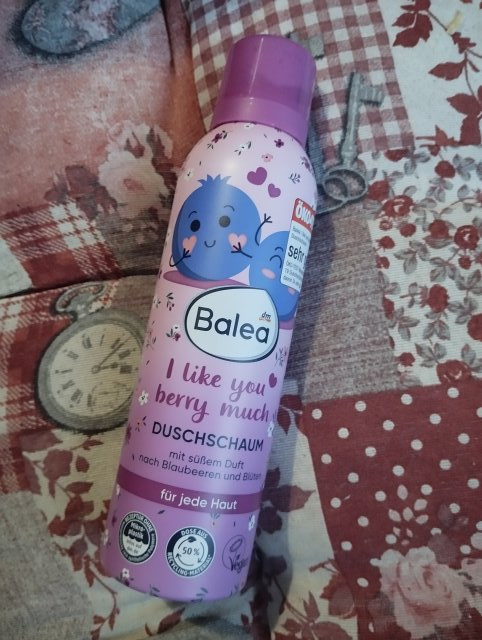 Balea Pianka pod prysznic, I Like You Berry Much