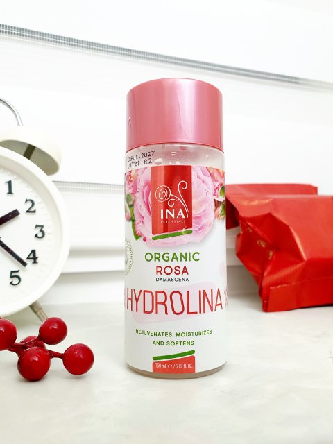 Ina Essentials Hydrolina organiczna woda różana