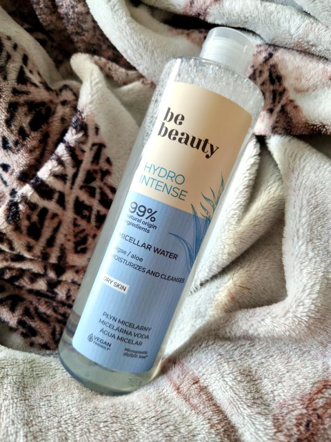BeBeauty Natural, Płyn micelarny, Hydro Intense, Nawilżający, Aloe, Skóra sucha