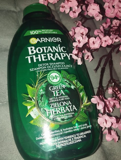Garnier Botanic Therapy, Zielona herbata, Szampon do włosów normalnych z tendencją do przetłuszczania
