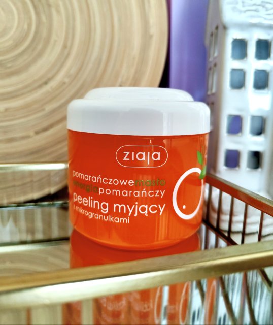 Ziaja Pomarańczowe masło, Energia Pomarańczy, Peeling do ciała, Myjący, Z mikrogranulkami