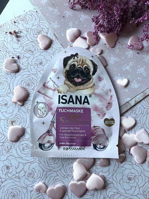 Isana Maska do twarzy w płacie, Prima Ballerina