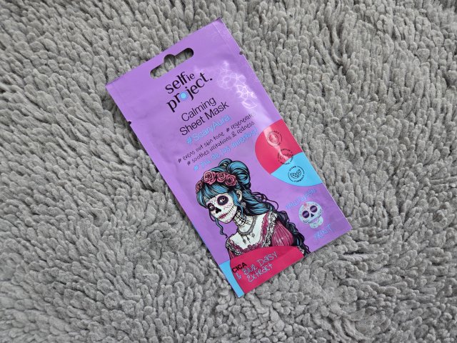 Selfie Project Maska do twarzy płacie, Calming, #scaryAura 