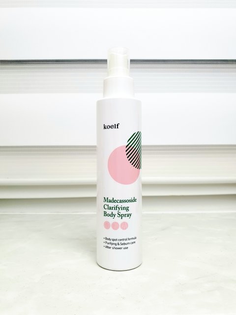 Koelf Madecassoside Clarifying Body Spray oczyszczający spray do ciała