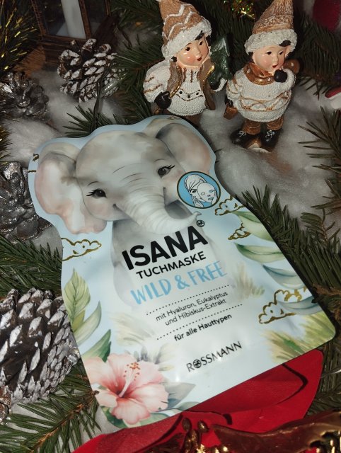 Isana Maska w płachcie, Wild & Free 