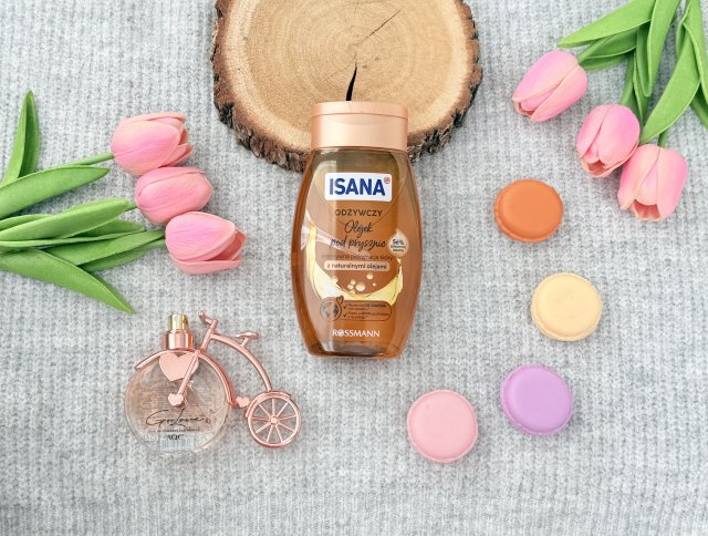 Isana Olejek pod prysznic, Chroni i pielęgnuje, Z naturalnymi olejami
