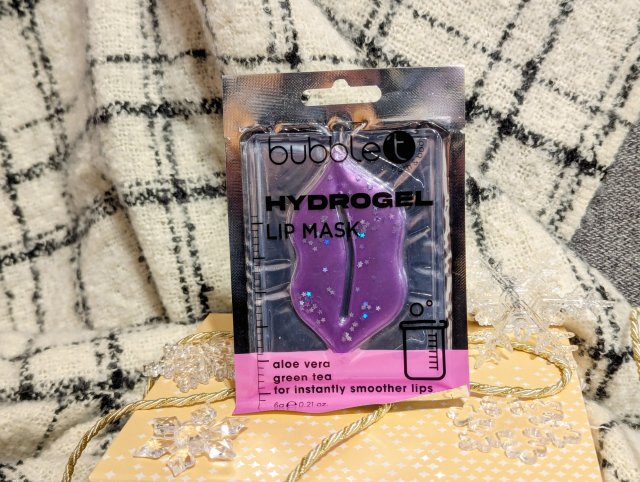 Bubble T Maska na usta, Hydrożelowa, Aloes i zielona herbata 