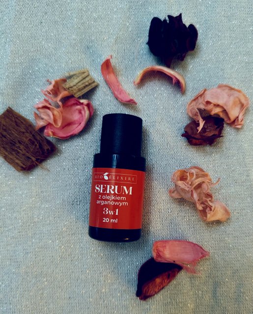 Bioélixire serum do włosów, 3w1, olejek arganowy i filtr UV 