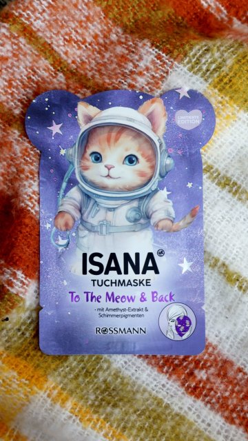 Isana Maseczka do twarzy w płacie, To The Meow & Back