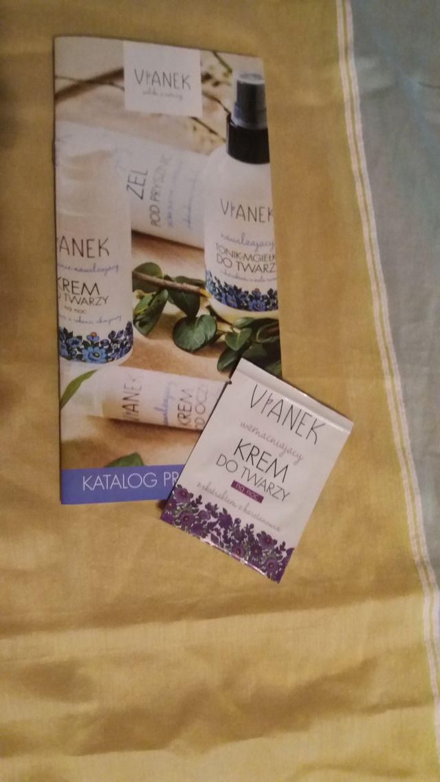 Vianek Krem do twarzy na noc, Seria fioletowa, Wzmacniający