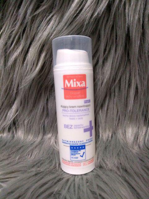 Mixa Krem do twarzy i pod oczy, Pro-Tolerance, Kojący i nawilżający, Skóra nadwrażliwa