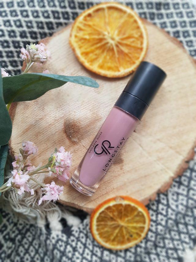 Golden rose, matowa pomadka w płynie, longstay, 10