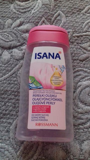 Isana Żel pod prysznic, Perełki olejku, Zapach magnolii