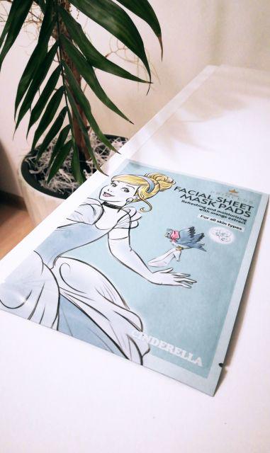  Princess Facial Sheet Mask Pads. Cinderella.