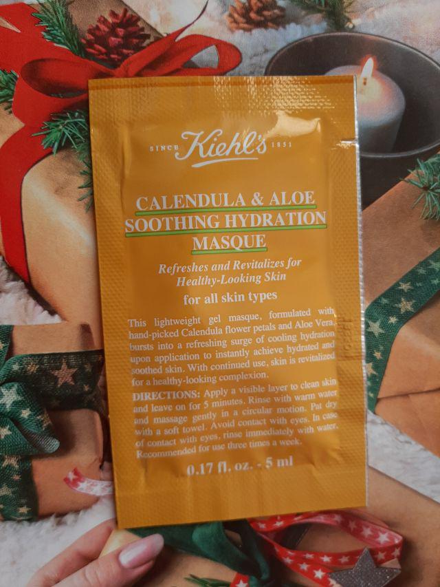 Kiehl's Żelowa maseczka do twarzy, Nawilżająca, Calendula & Aloe, próbka