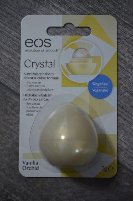 EOS Balsam do ust, Lip Balm, Crystal, Vanilla