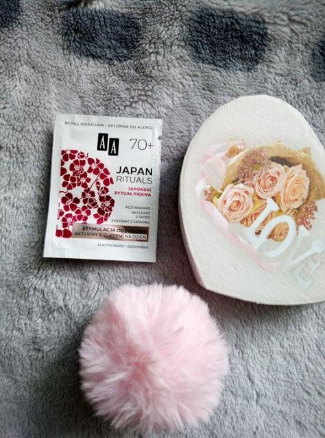 AA Japan Rituals, Bio Krem do twarzy, Aktywny, Stymulacja odbudowy, Na dzień, 70+