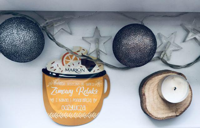 Marion Zimowy Relaks, Maseczka do twarzy, Kremowa, Odżywcza, Z kakao i pomarańczą