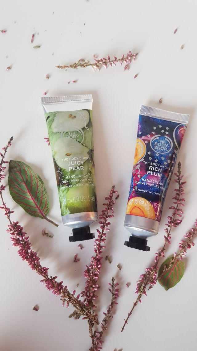 The Body Shop Krem do rąk, Juicy Pear , Rich Plum