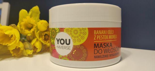 You-Niverse Odżywka do włosów, Nawilżenie i wygładzenie, Banan i Olej z pestek moreli