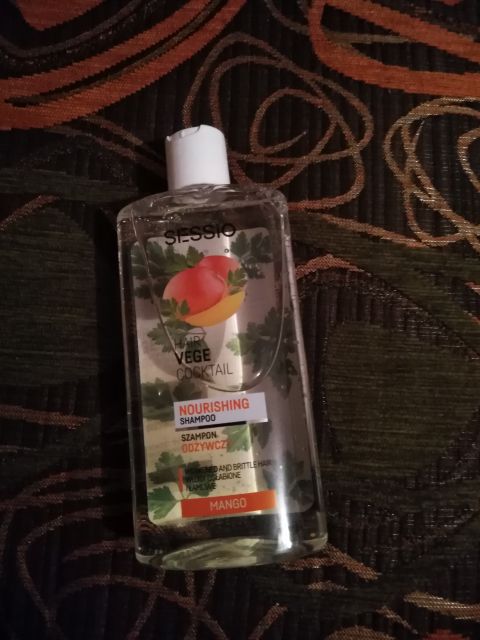 SESSio Szampon do włosów, Hair Vege Cocktail, Odżywczy Mango