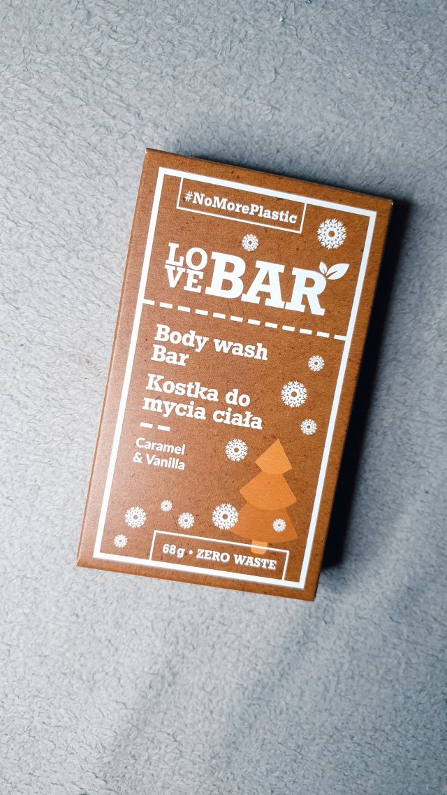 Love Bar Kostka do mycia ciała, Caramel & Vanilla