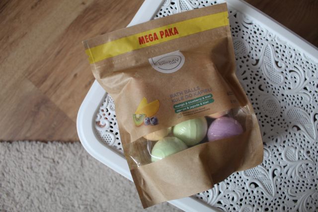 BeBeauty Care, Kule do kąpieli, Mango, jagoda, kiwi