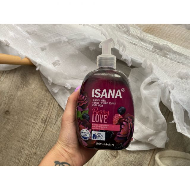 Isana Mydło w płynie, Berry Love 