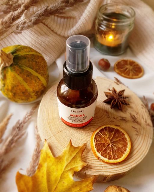 Iossi Acerola, Cytrusowa esencja, Naturalne kwasy AHA, Kwas hialuronowy, Niacynamid