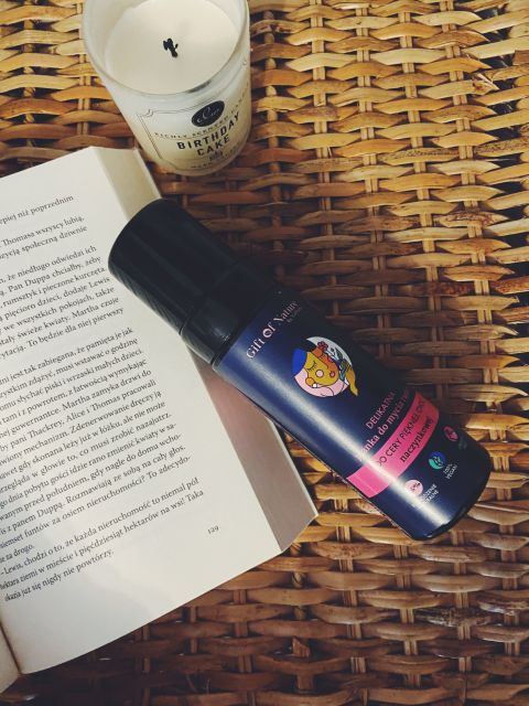 Pianka do mycia twarzy gify of naturę delikatna 