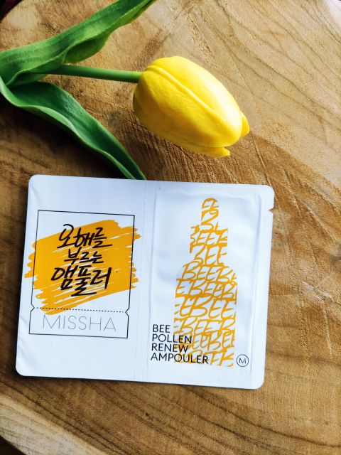 MISSHA Bee Pollen Renew Ampoule, Wzmacniająca ampułka na bazie ekstraktu z pyłku pszczelego