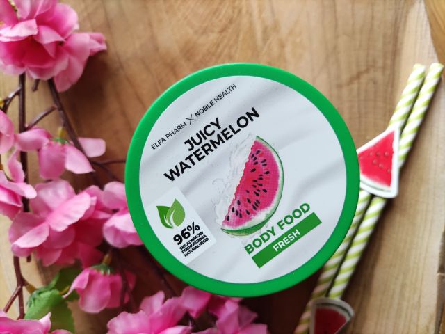 Elfa Pharm Body Food, Juicy Watermelon, Jogurt do ciała, Fresh, Arbuz